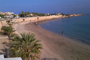 schoener Strand in Spanien